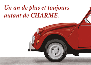 Carte anniversaire Un an de plus belle deudeuch